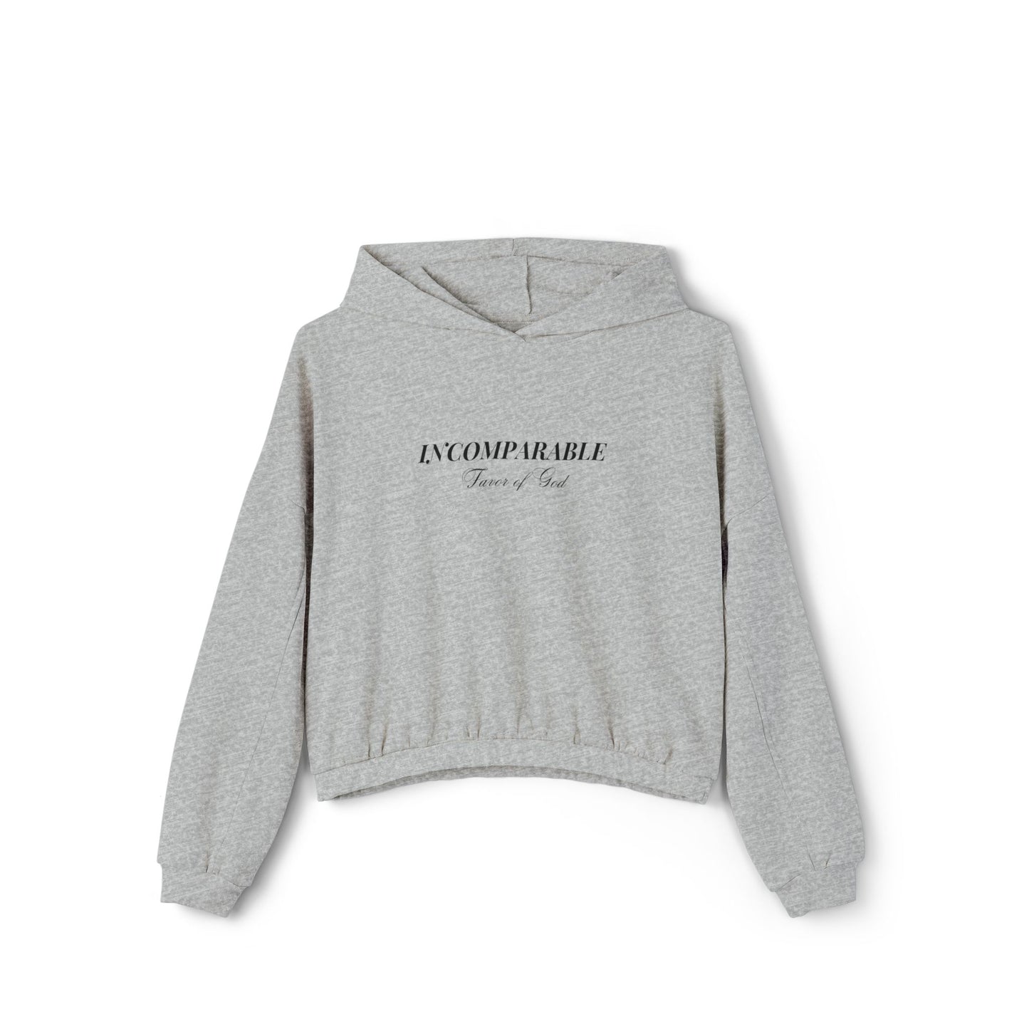 "Incomparable" Favor of God Women's Cinched Hoodie