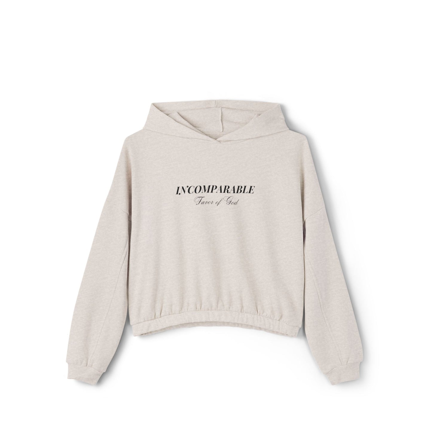 "Incomparable" Favor of God Women's Cinched Hoodie